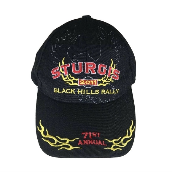 Sturgis 2011 71st rally hat black hills cap hat - Picture 7 of 7